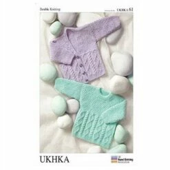 UKHKA Pattern 61 - Cardigans And Sweater