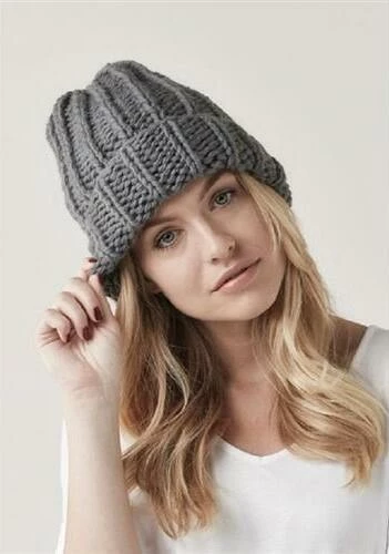 Rowan Knitting Pattern - Daisy Rib Beanie 3 Rowan Knitting Pattern - Daisy Rib Beanie