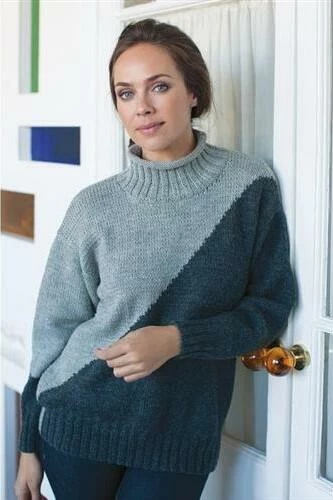 Rowan Knitting Pattern - Jensen Jumper 3 Rowan Knitting Pattern - Jensen Jumper